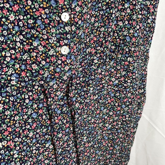 Rails Chloe romper freesia floral flutter sleeve small - Picture 5 of 6